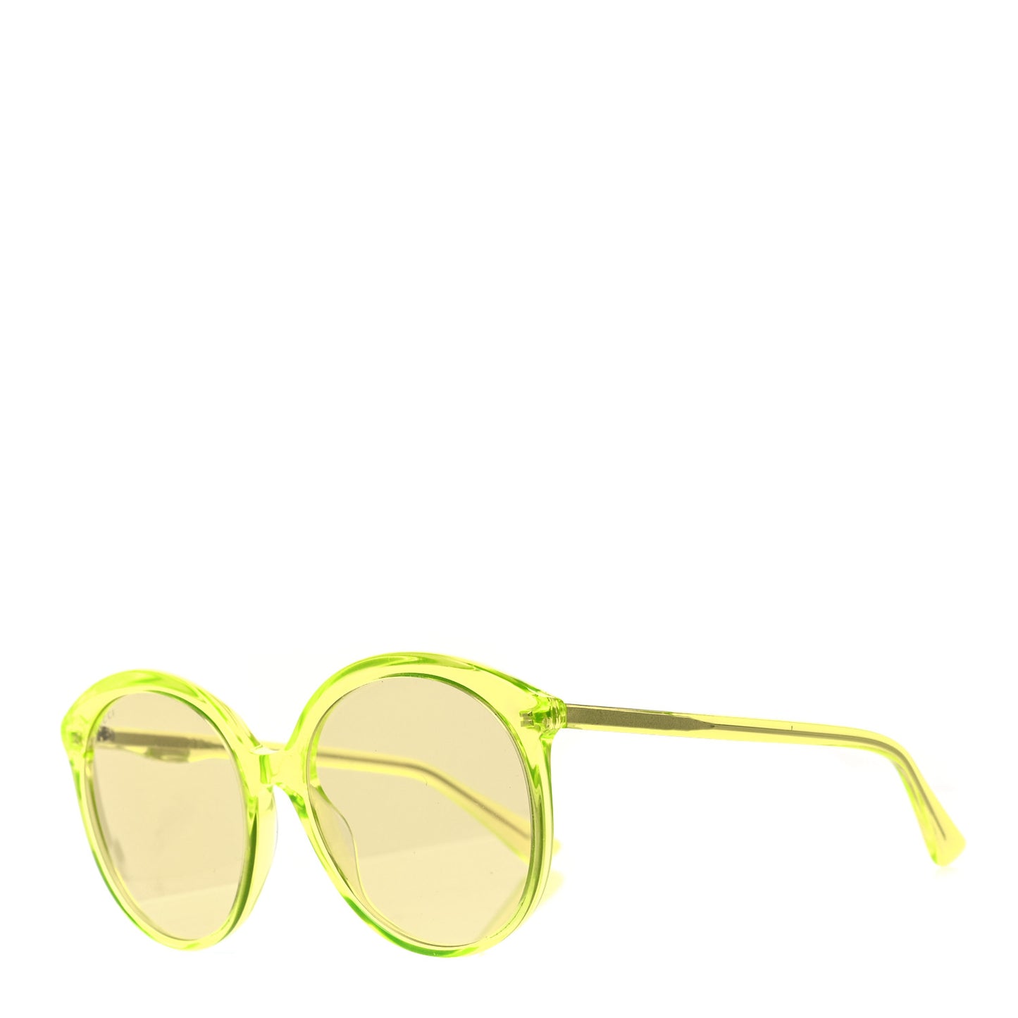 Acetate GG Sunglasses GG0257S Yellow