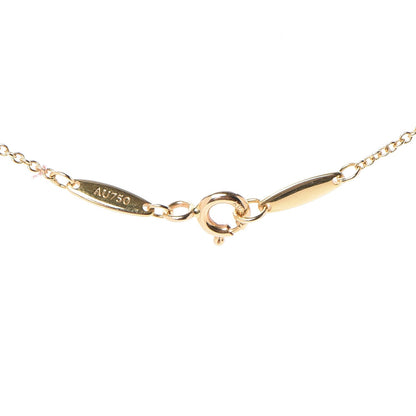 Tiffany 18K Yellow Gold Diamond .14ct Elsa Peretti Diamonds by the Yard Pendant Necklace 7 of 8