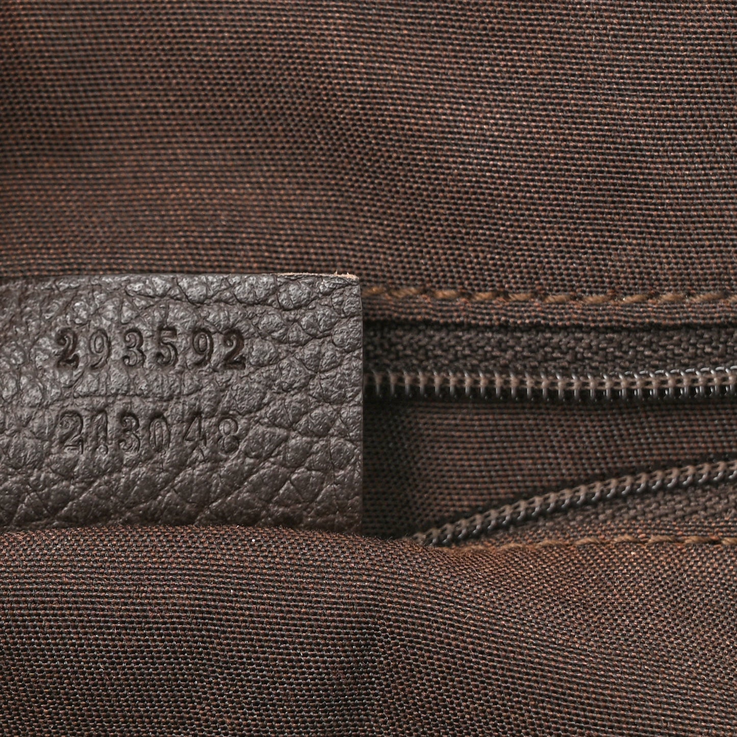 Crystal Monogram Medium Princy Tote Dark Brown