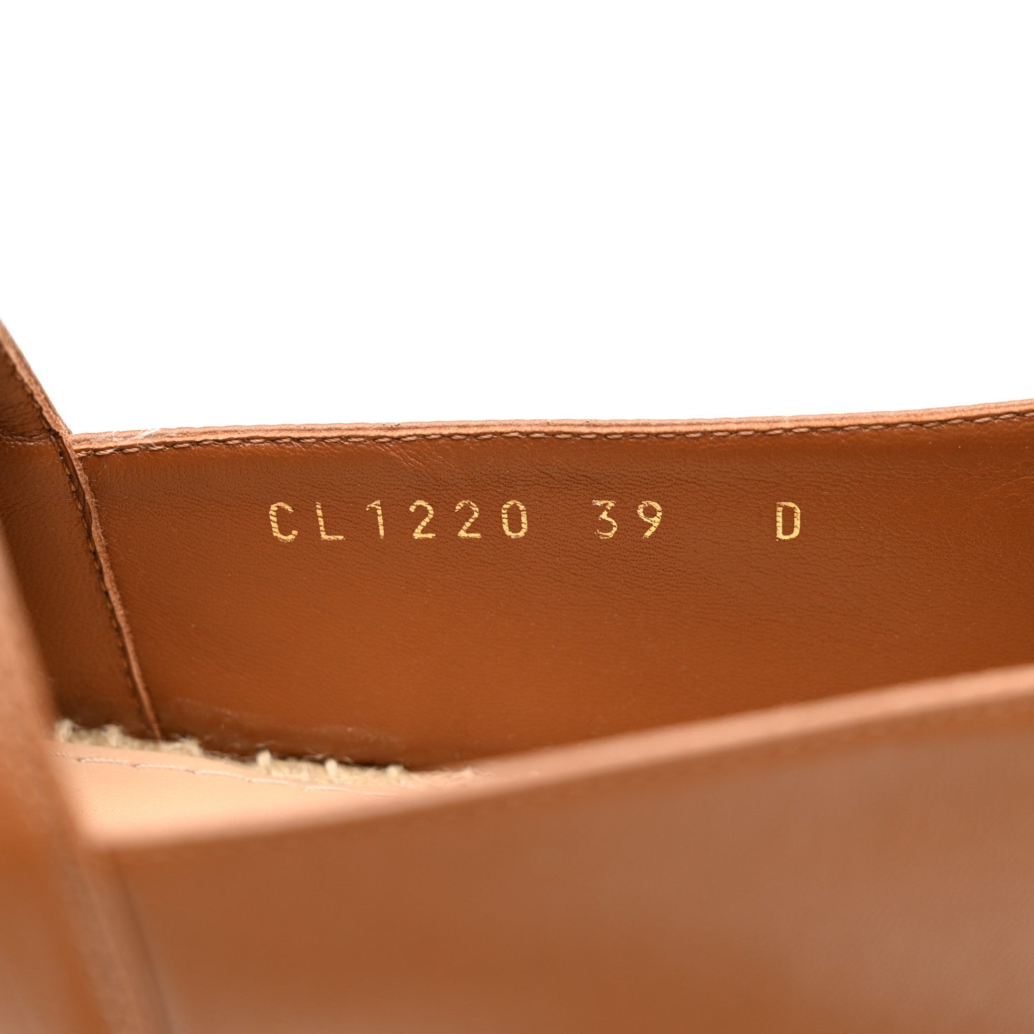 Christian Dior Lambskin Granville Espadrille 39 Golden Saddle 6 of 9
