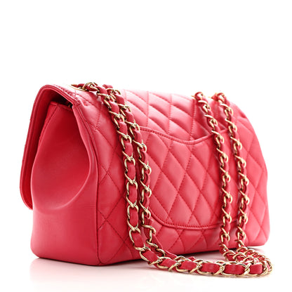 Chanel Lambskin Quilted Medium Mademoiselle Chic Flap Pink 2 of 10