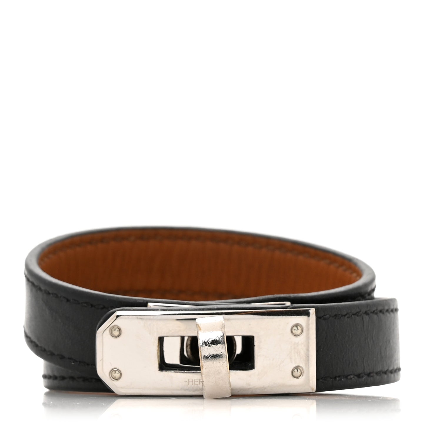 Swift Mini Kelly Double Tour Bracelet S Black