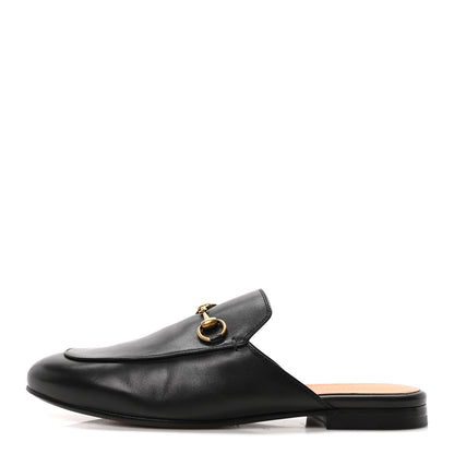 Gucci Calfskin Womens Princetown Slippers 39 Black 1 of 9