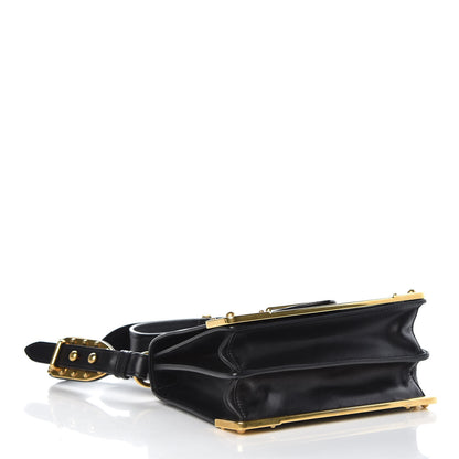 Prada City Calf Saffiano Cahier Bag Black 4 of 7