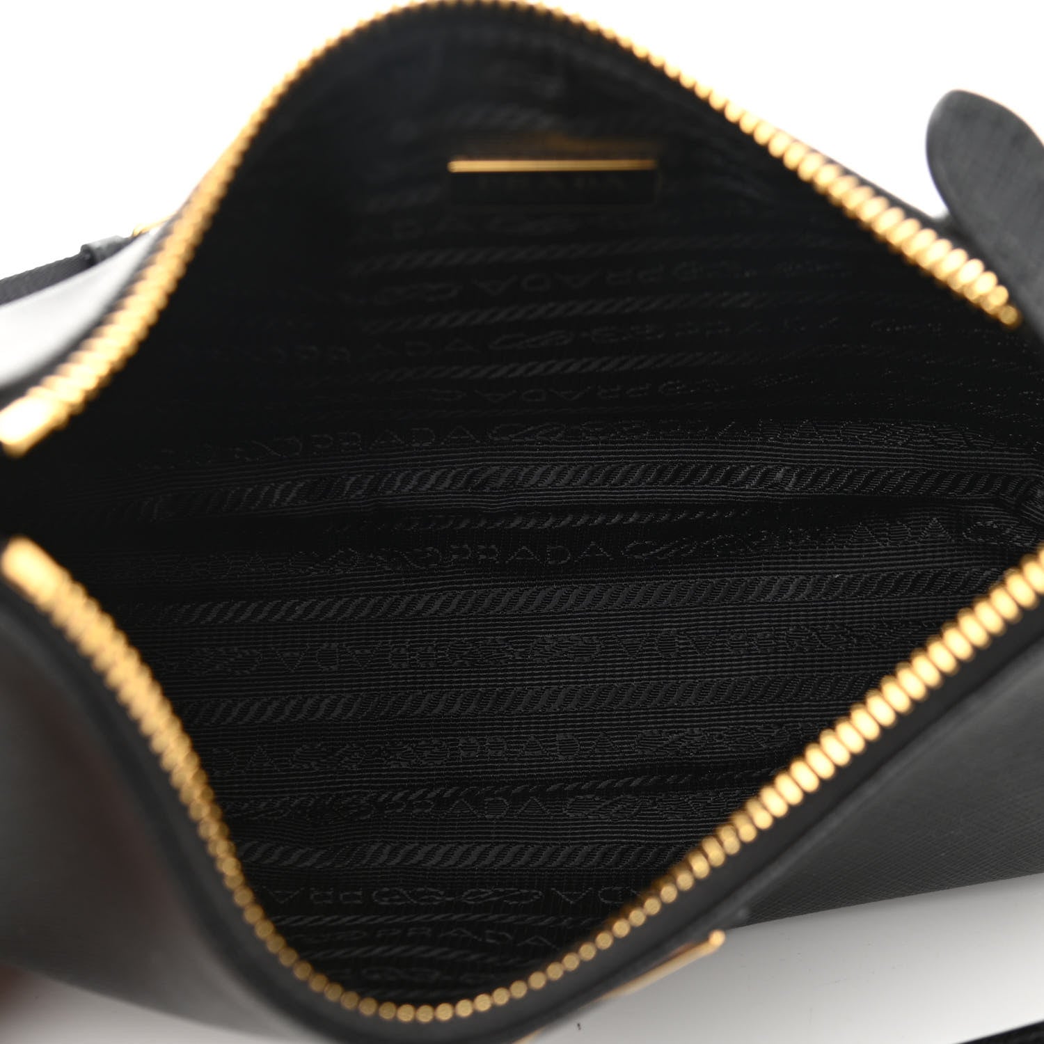 Prada Saffiano Lux Re-Edition 2005 Shoulder Bag Black 5 of 10