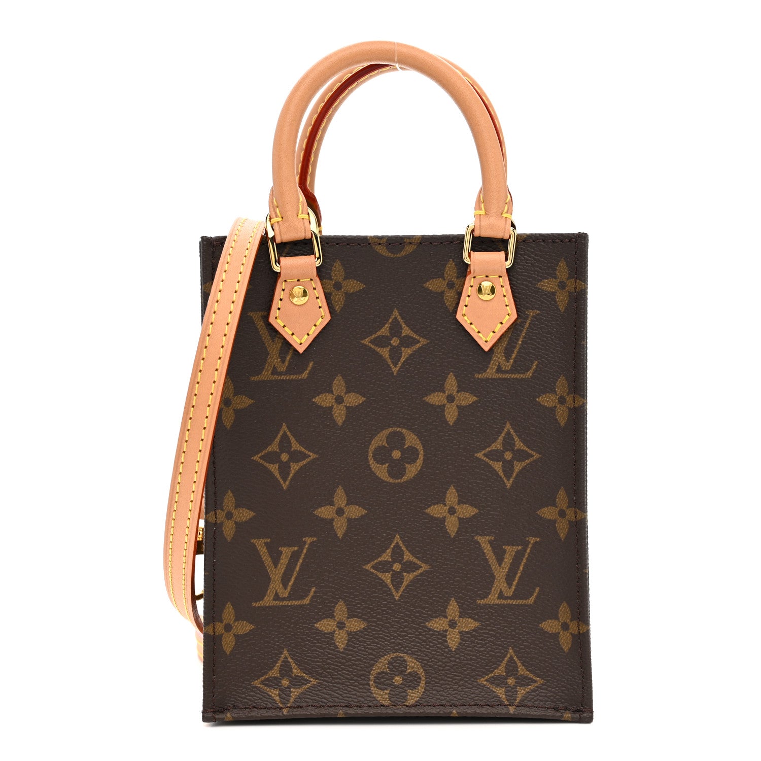 Louis Vuitton Monogram Petit Sac Plat 1 of 11