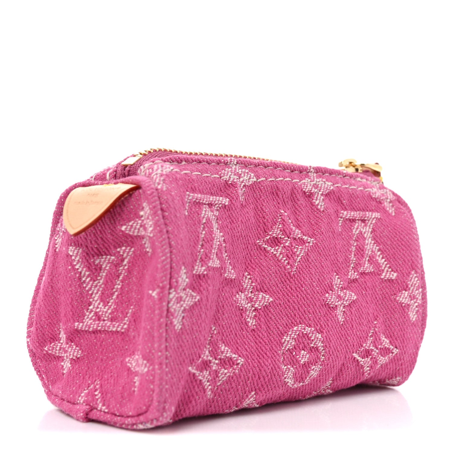 Louis Vuitton Denim Trousse Speedy Fuchsia 3 of 7