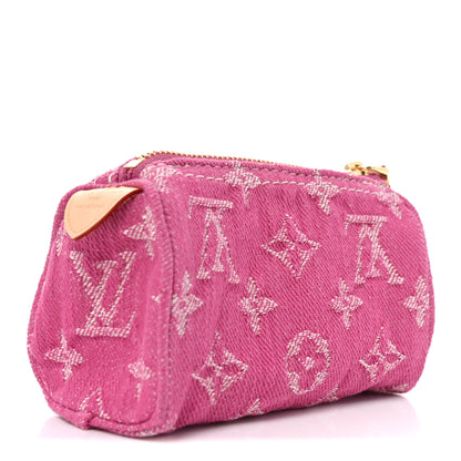 Louis Vuitton Denim Trousse Speedy Fuchsia 3 of 7