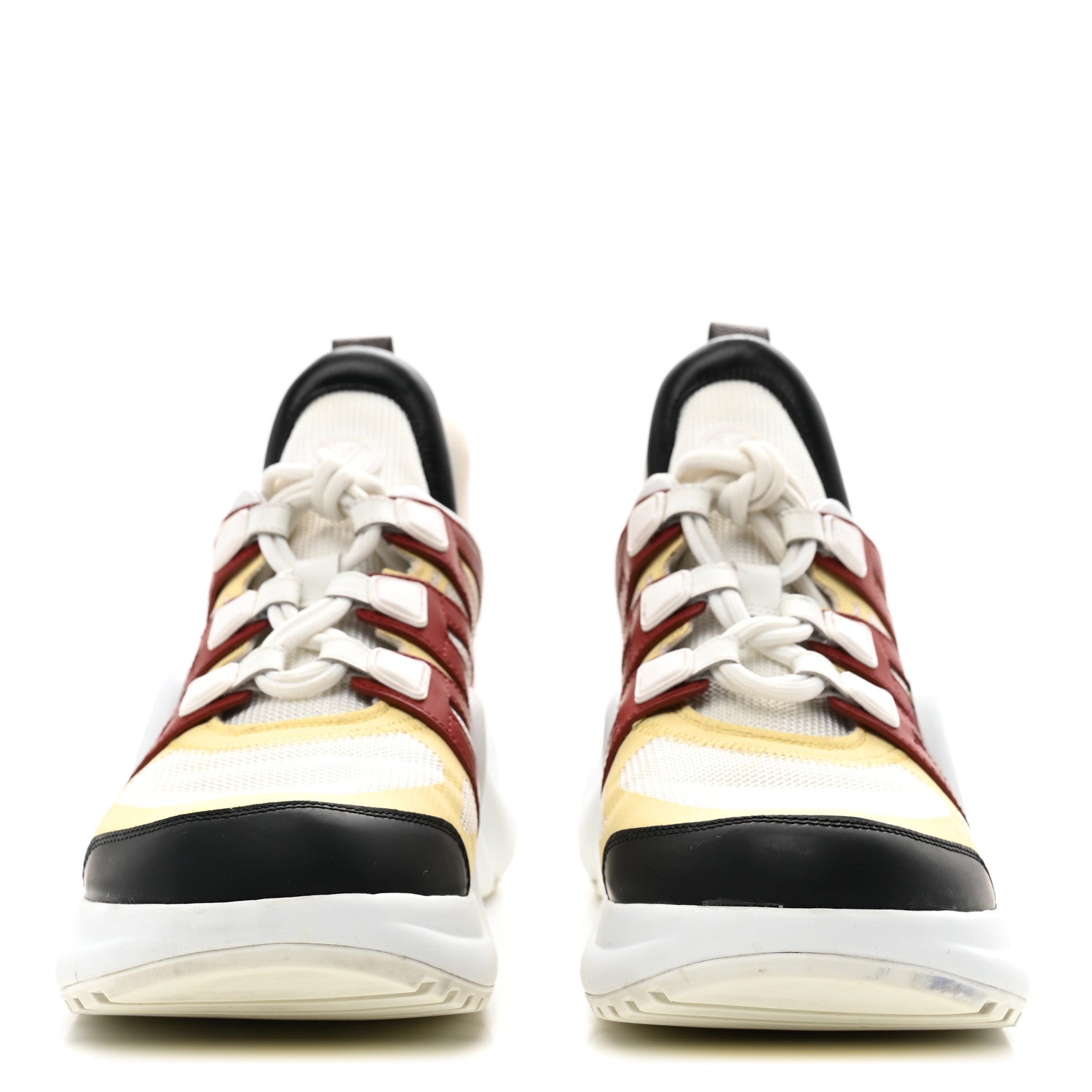 Louis Vuitton Calfskin Technical Nylon LV Archlight Sneakers 40.5 Terracotta 3 of 9
