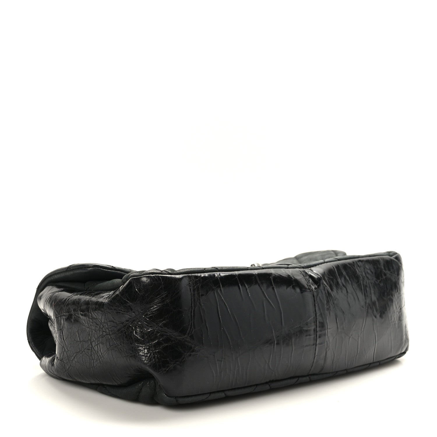 Chanel Iridescent Calfskin Medium In the Mix Flap Black 4 of 10