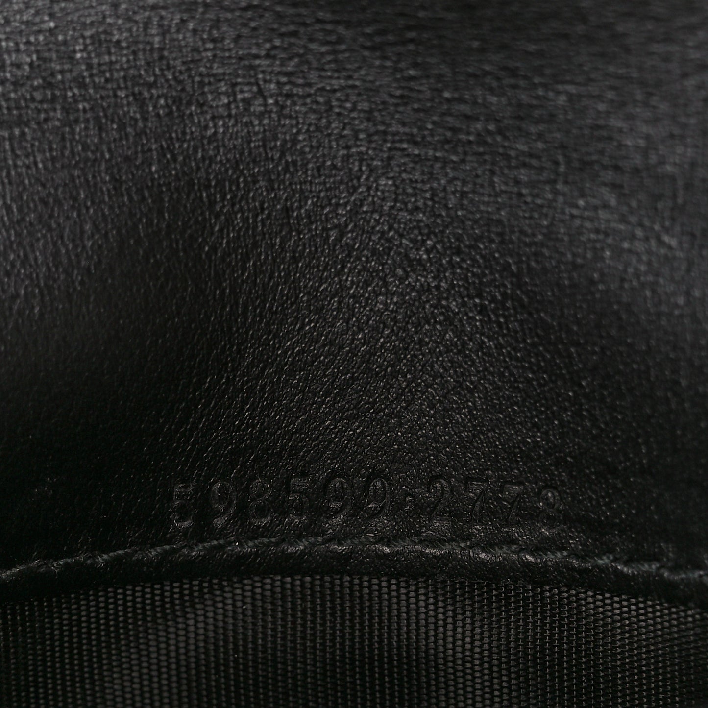 Calfskin Matelasse GG Marmont Passport Case Black