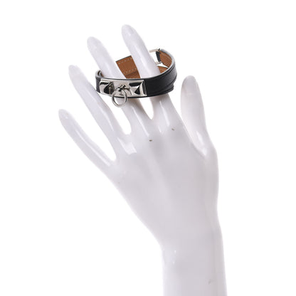 Hermes Swift Rivale Double Tour Bracelet S Black 2 of 6