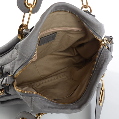 Chloe Calfskin Small Paraty Cashmere Grey 5 of 14