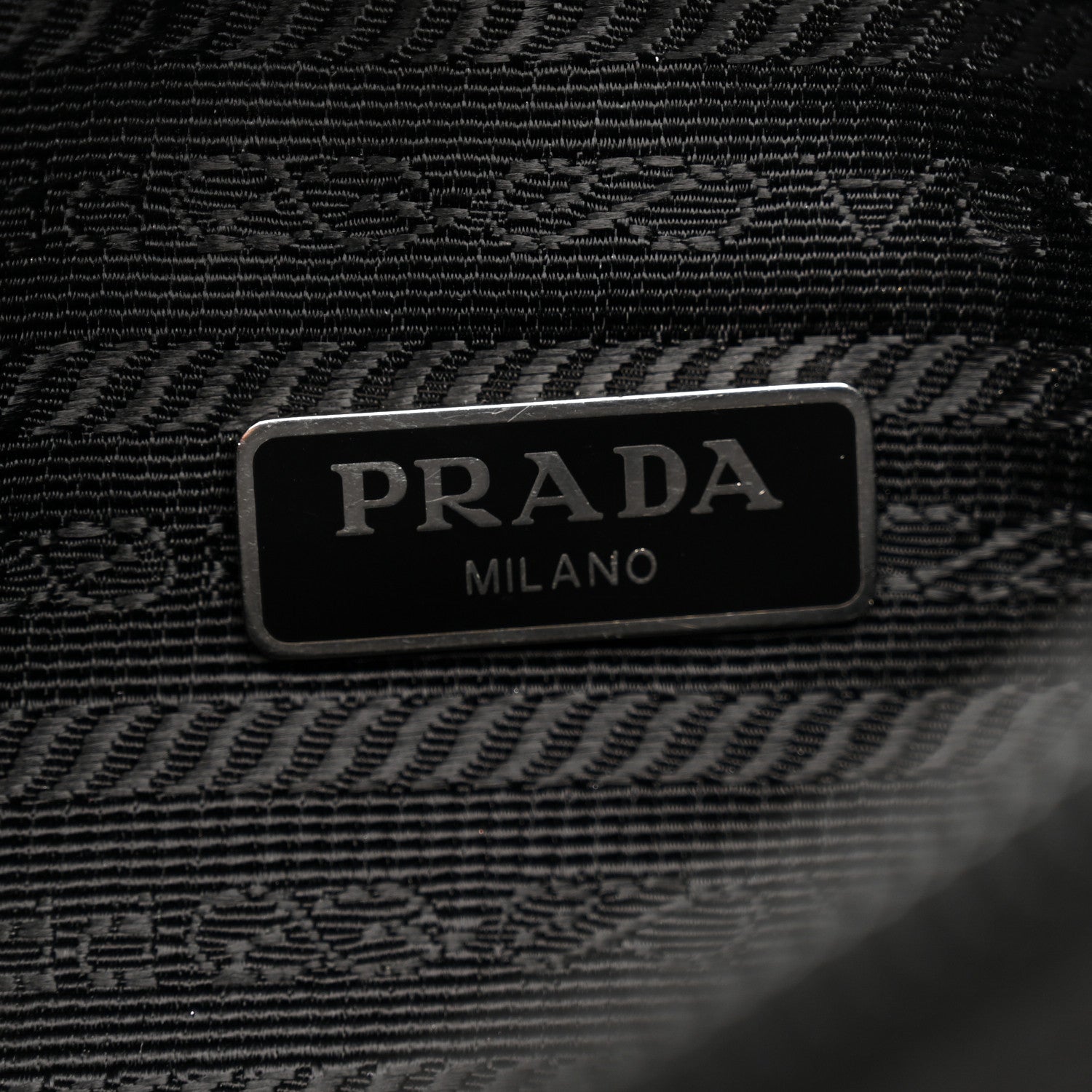 Prada Tessuto Nylon Mini Re-Edition 2000 Bag Black 6 of 14