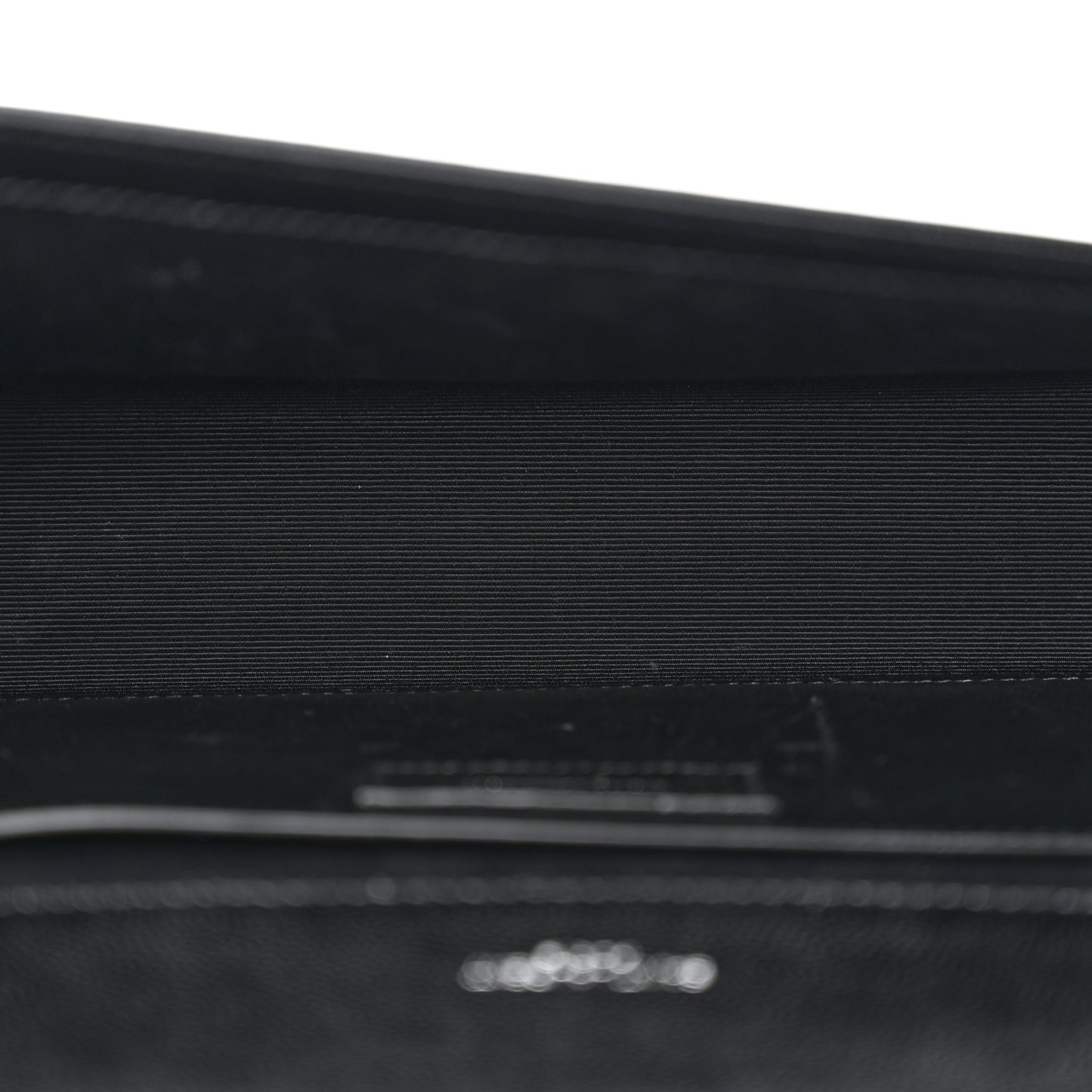 Grain De Poudre Medium Classic Monogram Kate Satchel Black