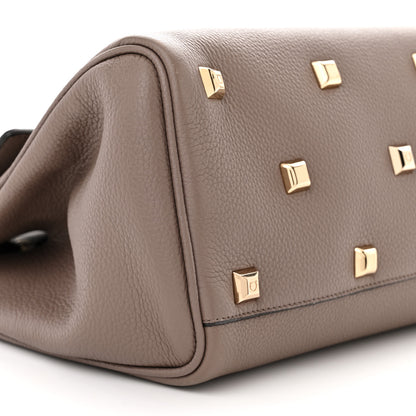 Salvatore Ferragamo Calfskin Studio Bag Caraway Seed 8 of 13