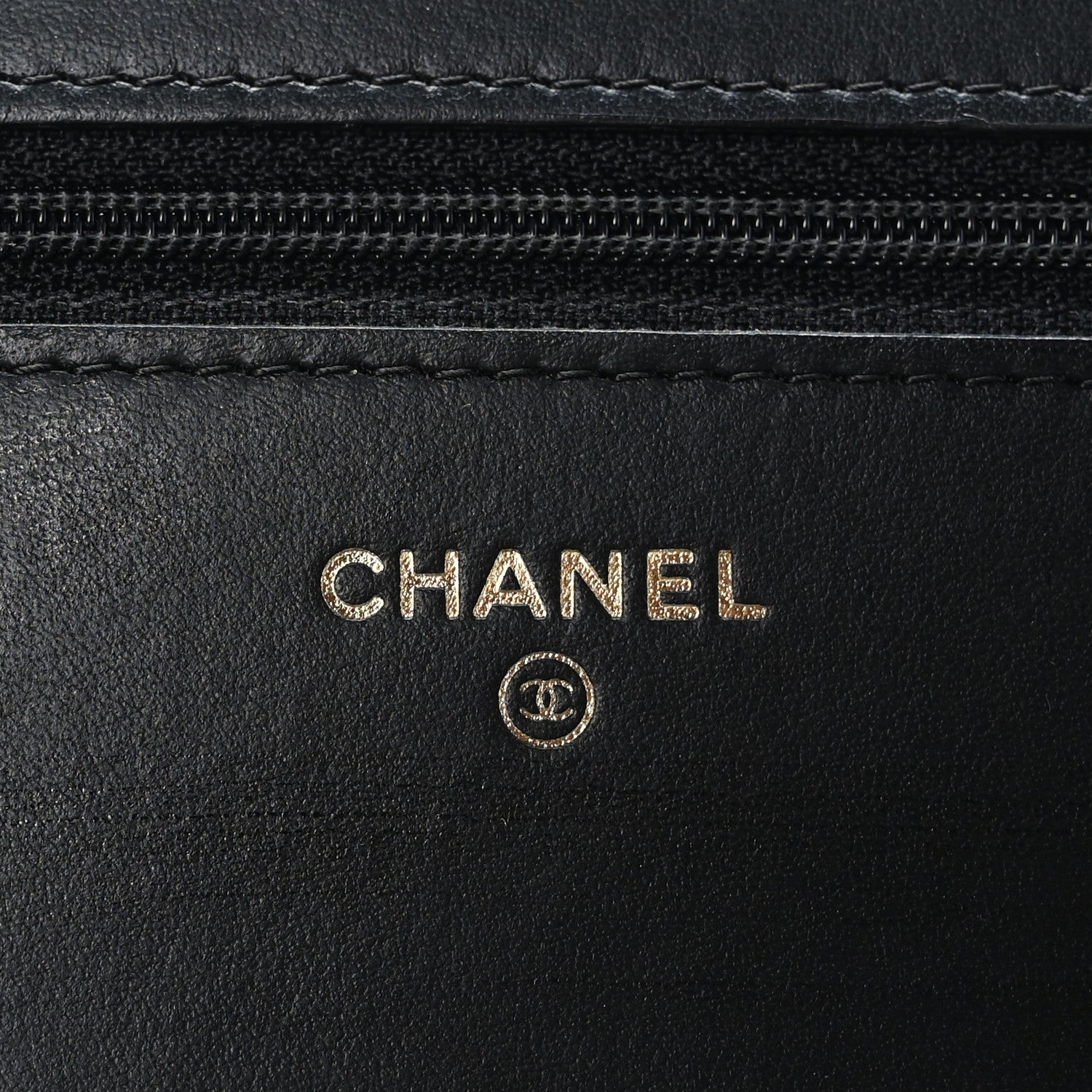 Chanel Caviar Quilted Boy Wallet On Chain WOC Black 5 of 10