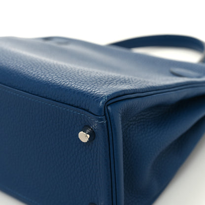 Hermes Taurillon Clemence Kelly Retourne 28 Deep Blue 12 of 12