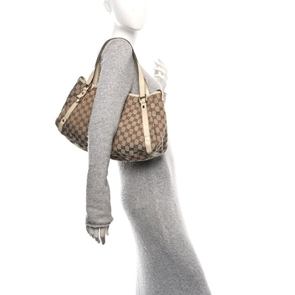 Gucci Monogram Medium Abbey Shoulder Bag Off White 2 of 10
