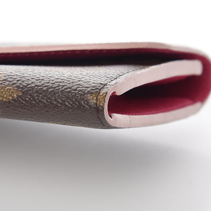 Louis Vuitton Monogram Bloom Flower Emilie Wallet 6 of 11