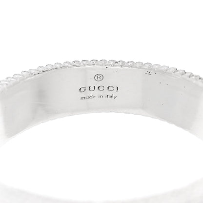 Gucci Sterling Silver GG Ring 52 6 4 of 6