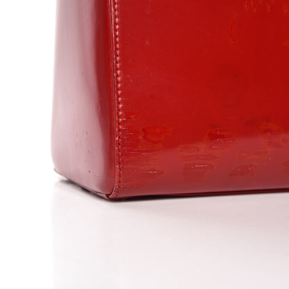 Christian Dior Patent Medium Lady Dior Red 13 of 16
