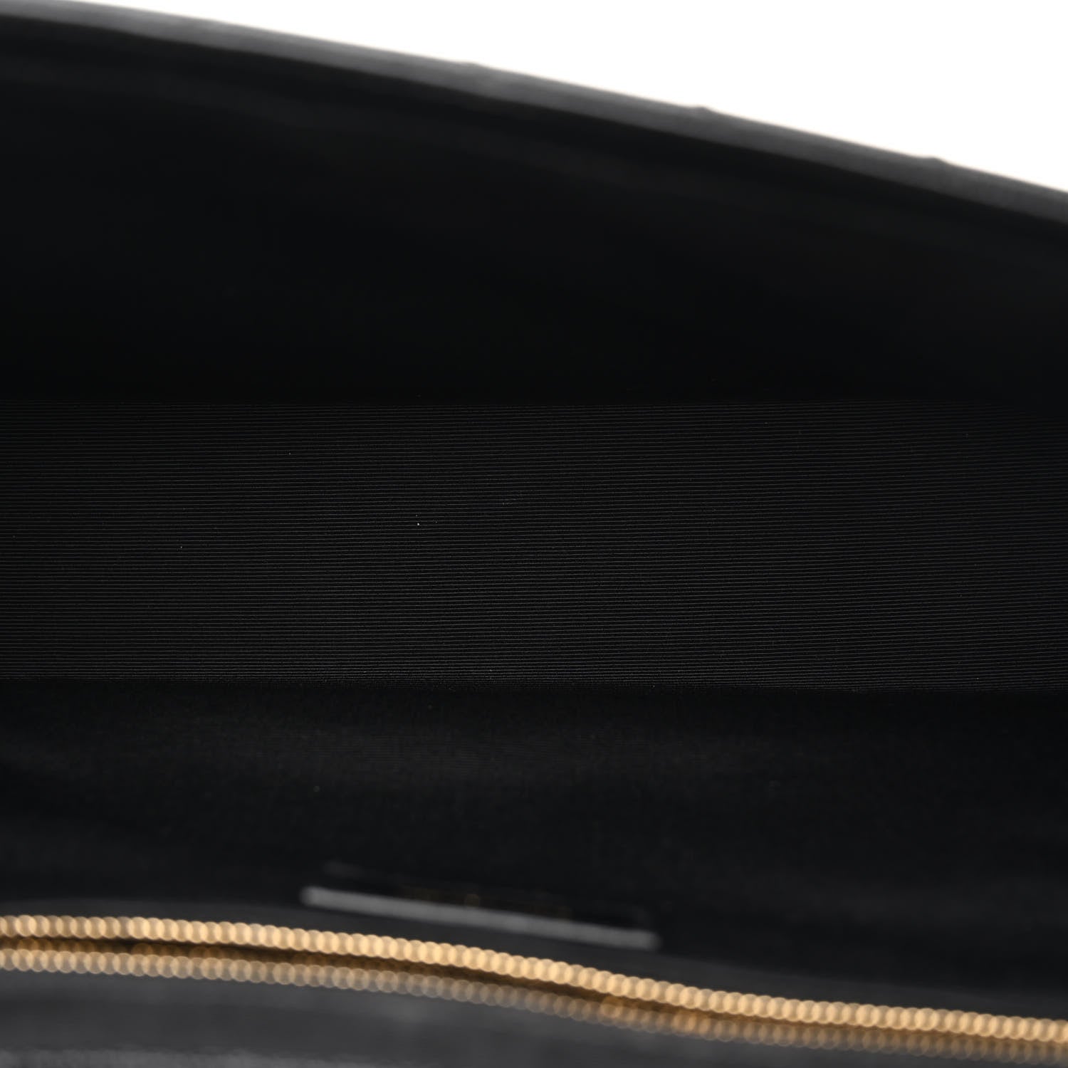 Saint Laurent Smooth Calfskin Matelasse Chevron Large Monogram Satchel Black 5 of 10