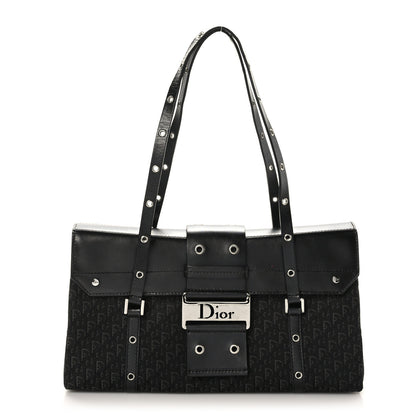 Christian Dior Monogram Street Chic Shoulder Bag Black 1 of 10