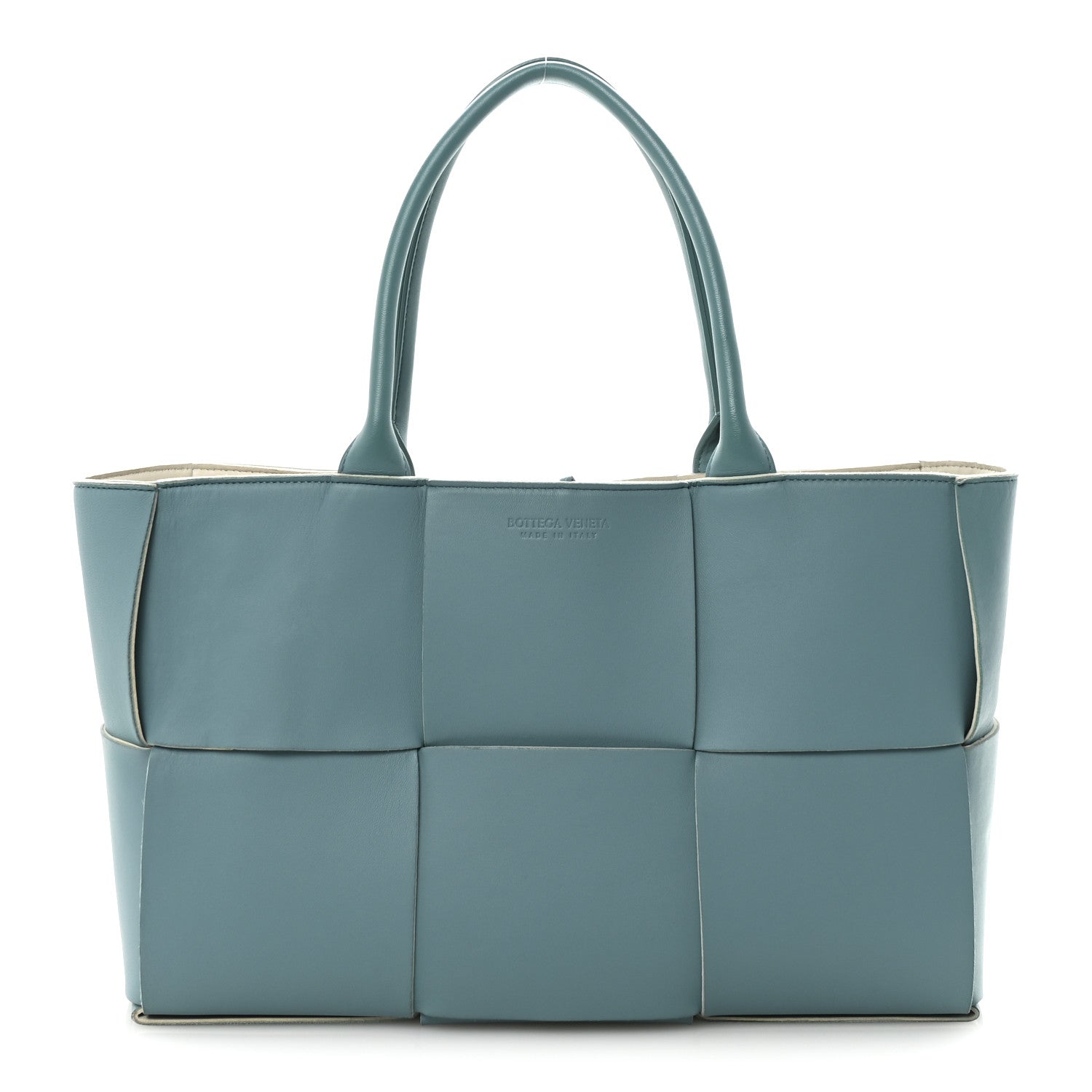 Bottega Veneta Nappa Maxi Intrecciato Medium Arco Tote Linoleum 1 of 10