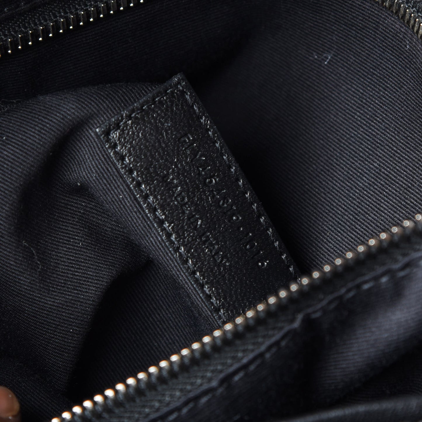 Lambskin Star Applique Mini City California Backpack Black