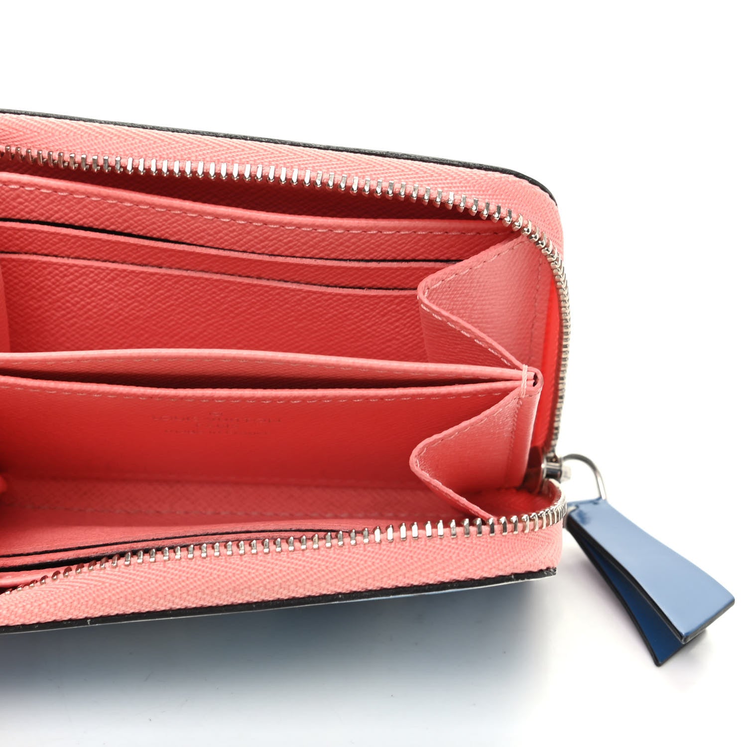 Louis Vuitton Epi Zippy Coin Purse Aqua 5 of 7