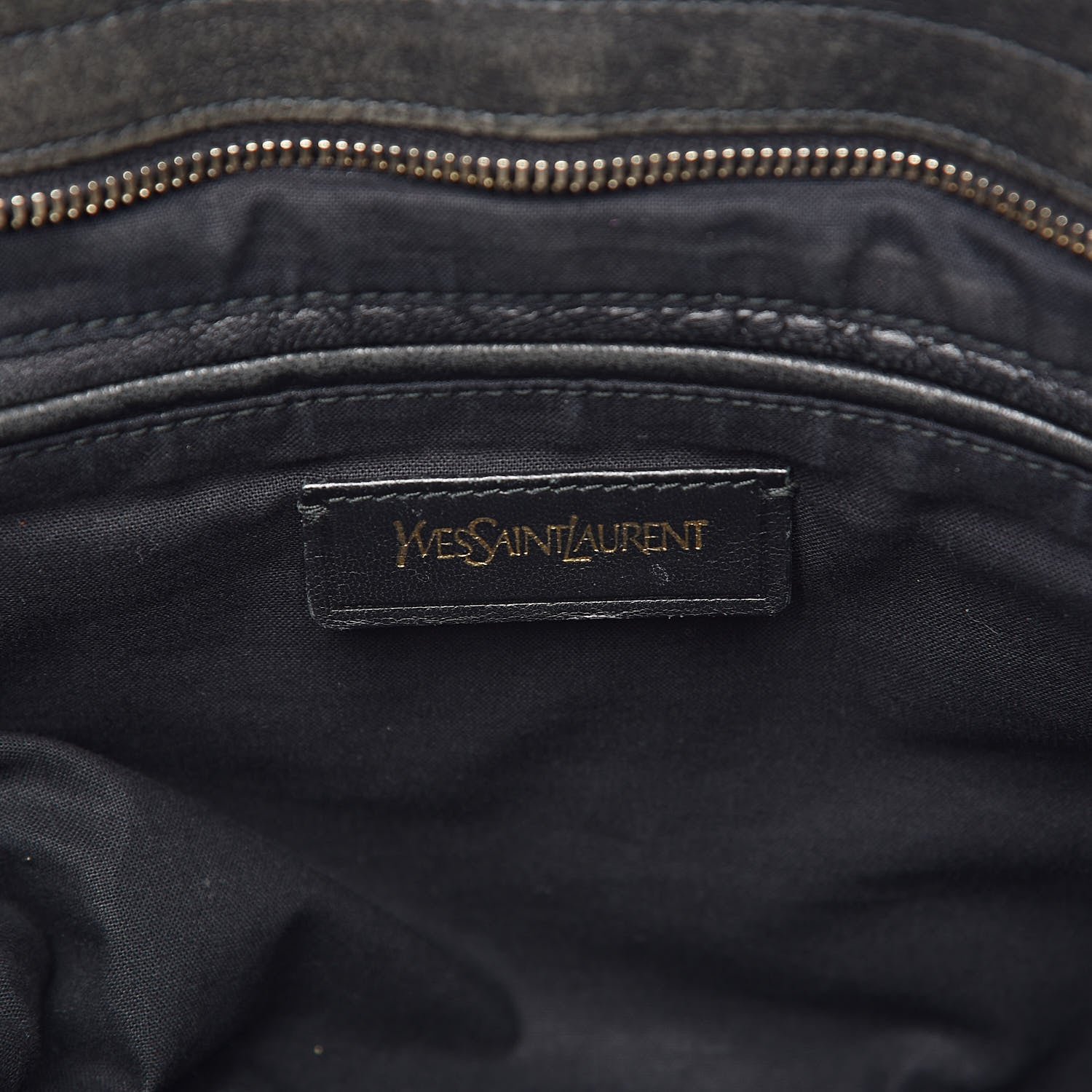 Saint Laurent Sheepskin Large Cabas ChYc Black 6 of 17