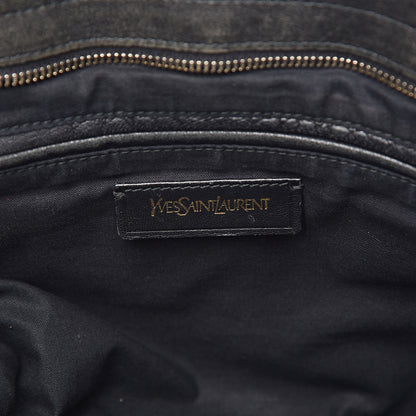 Saint Laurent Sheepskin Large Cabas ChYc Black 6 of 17