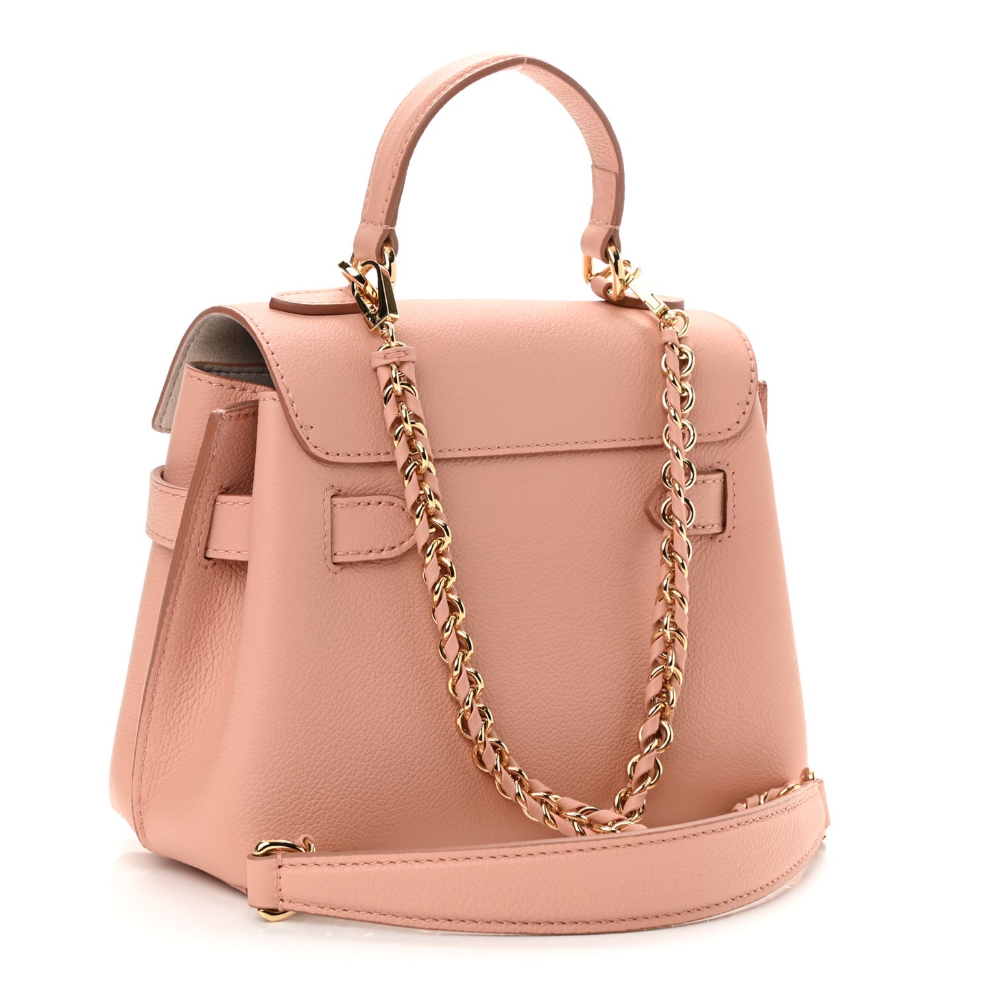 Calfskin Lockme Ever Mini Rose Trianon