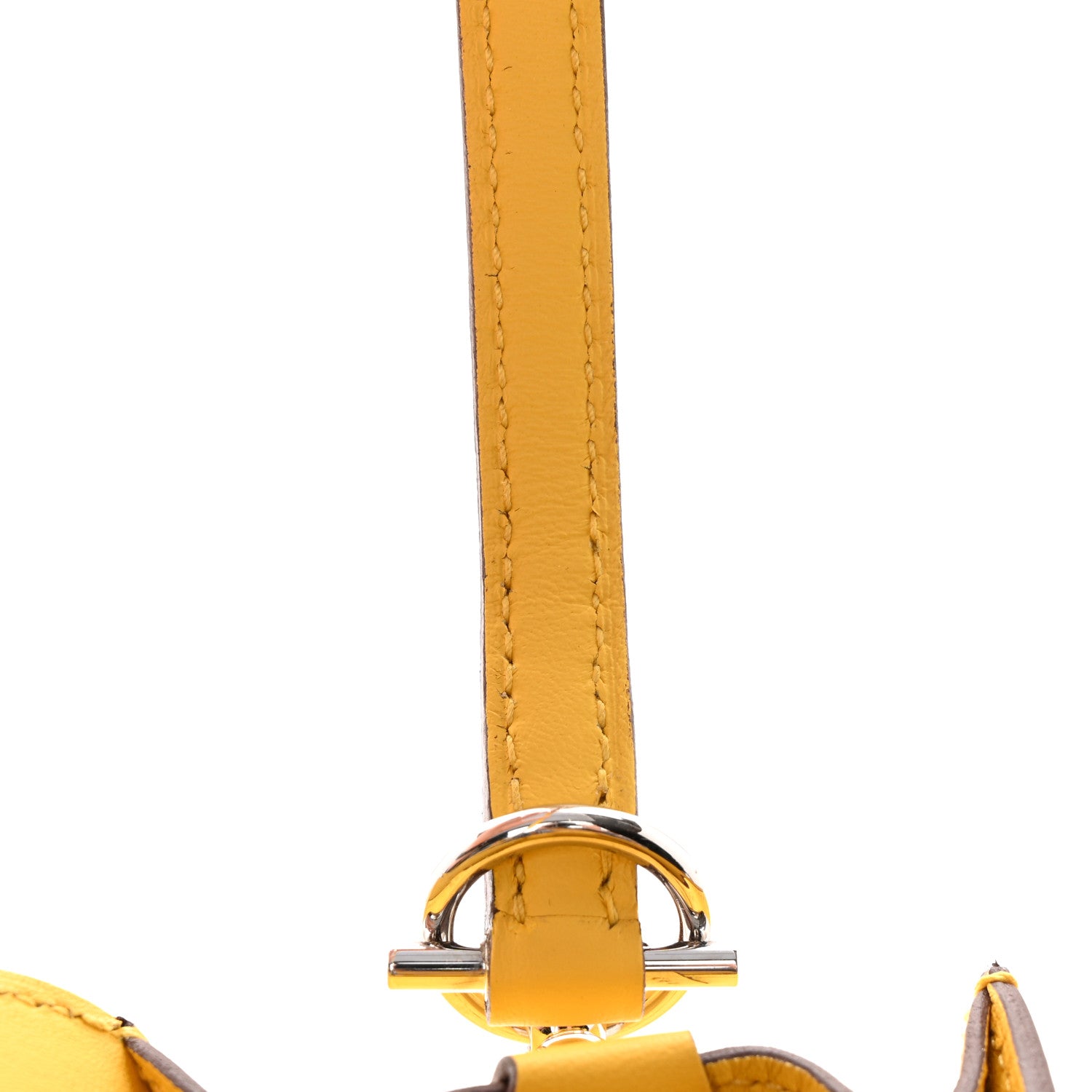 Hermes Mini Sac Roulis Jaune De Naples 11 of 12