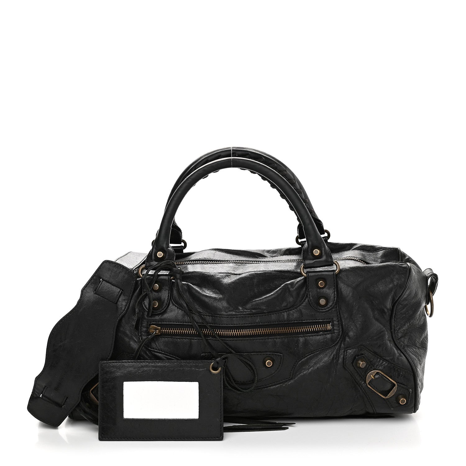 Balenciaga Agneau Classic Hardware Twiggy Black 1 of 12
