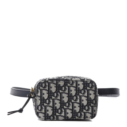 Christian Dior Oblique Belt Pouch Blue 1 of 15