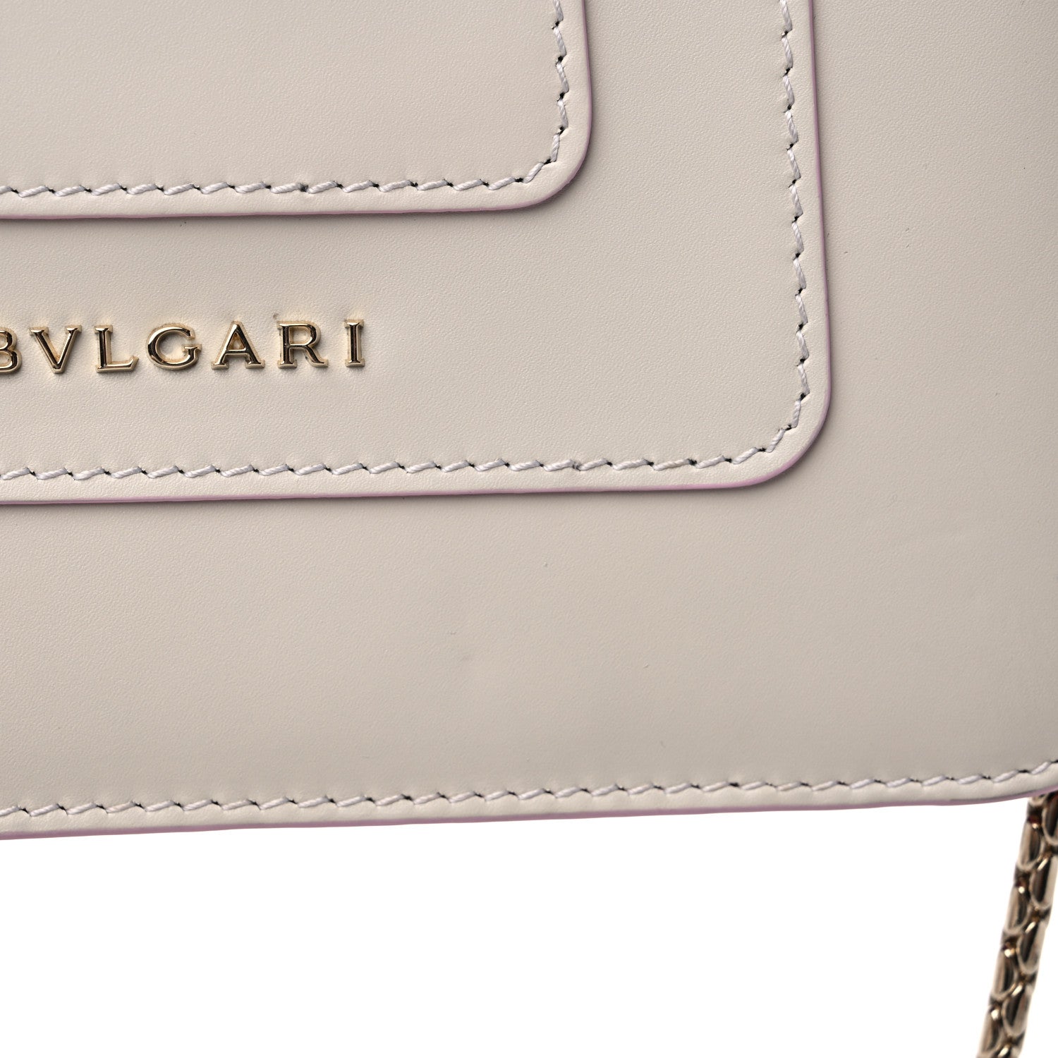Bulgari Calfskin Serpenti Forever Top Handle White 12 of 12