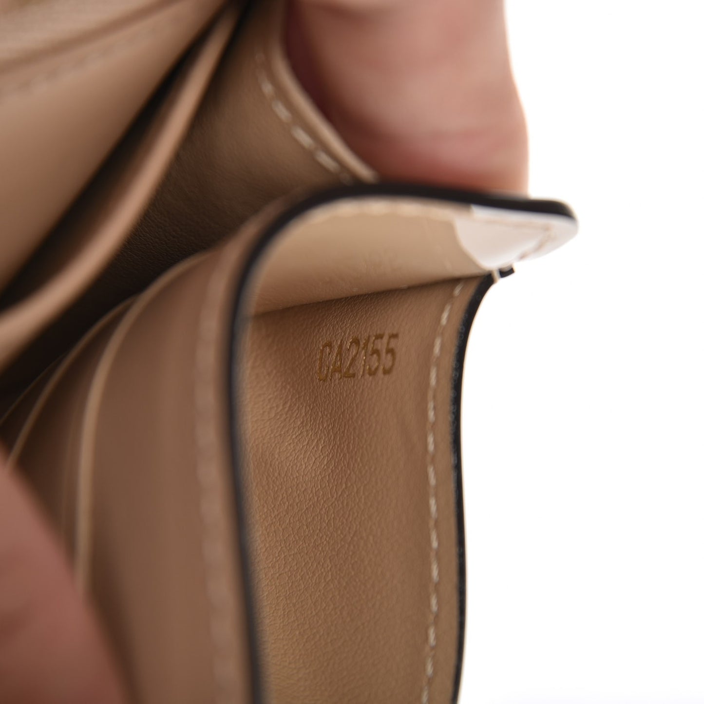 Patent Louise Wallet Nude