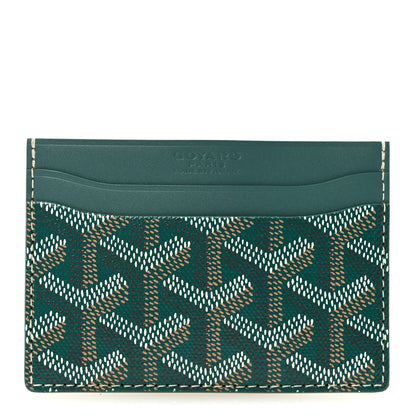 Goyard Goyardine Saint Sulpice Card Holder Green 1 of 6