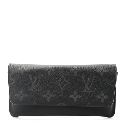 Louis Vuitton Monogram Eclipse Woody Sunglass Case 1 of 9