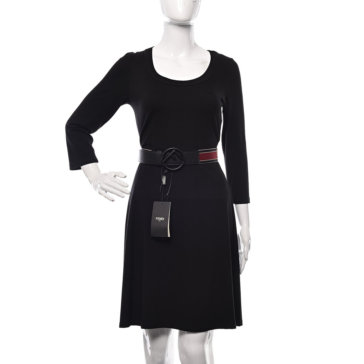 Canvas F is FF Striped Belt 95 38 Sand Black Red