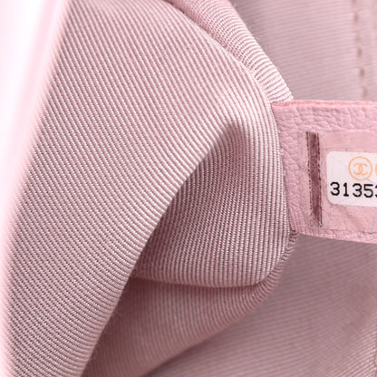Chanel Lambskin Quilted Large Chanel 19 Flap Light Pink 7 of 10