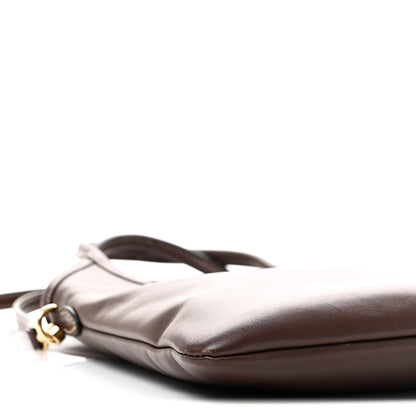 Miu Miu Soft Calf Softy Mini Ivy Tote Briarwood Briarwood 8 of 9