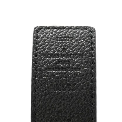 Louis Vuitton Calfskin Monogram 20mm LV Iconic Reversible Belt 90 36 Black 6 of 8