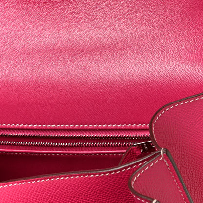 Hermes Epsom Constance 24 Rose Tyrien 9 of 9