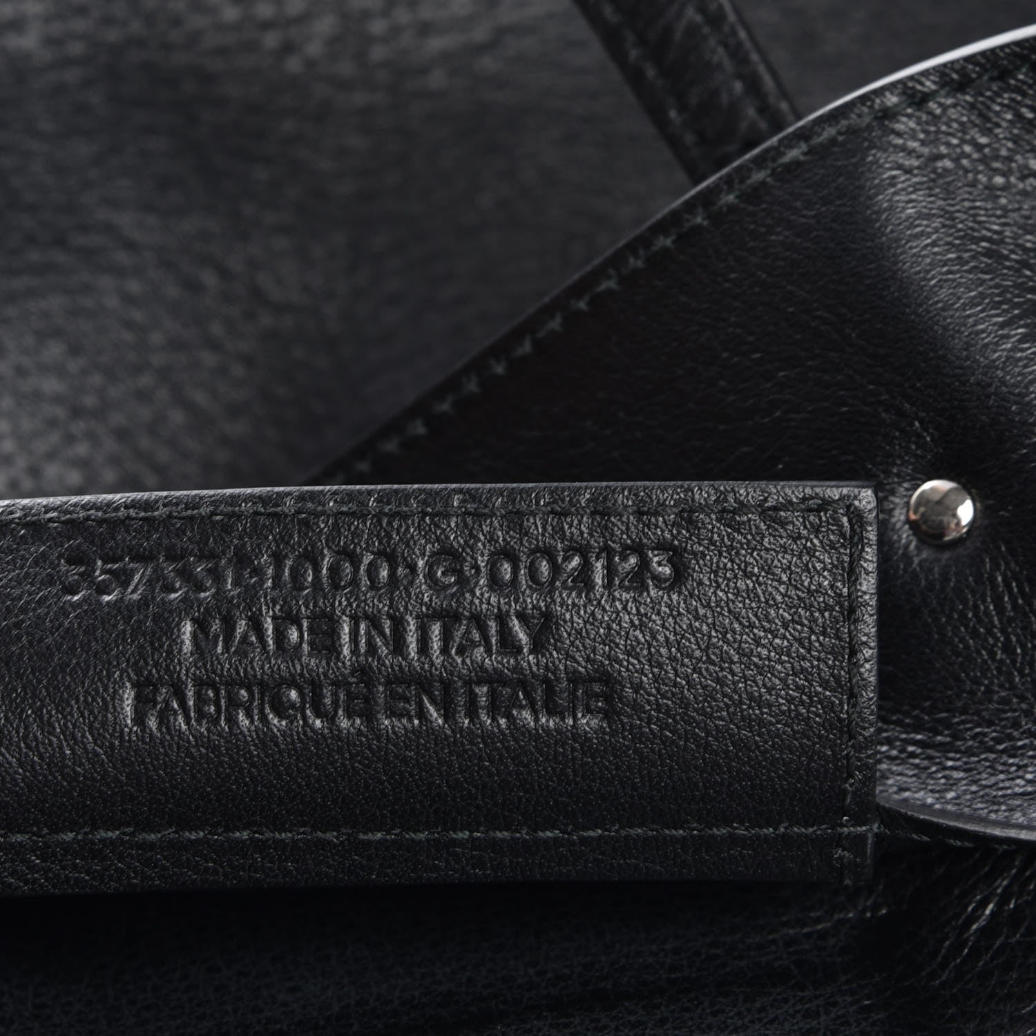 Balenciaga Supple Calfskin Papier A4 Zip Around Tote Black 7 of 7