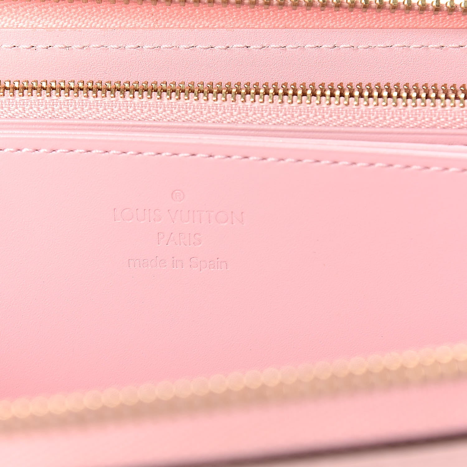 Louis Vuitton Vernis Zippy Wallet Rose Ballerine 5 of 7