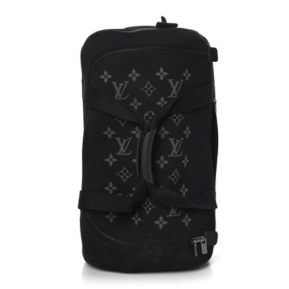 Louis Vuitton Knit Monogram Eclipse Horizon Soft Duffle 55 1 of 11