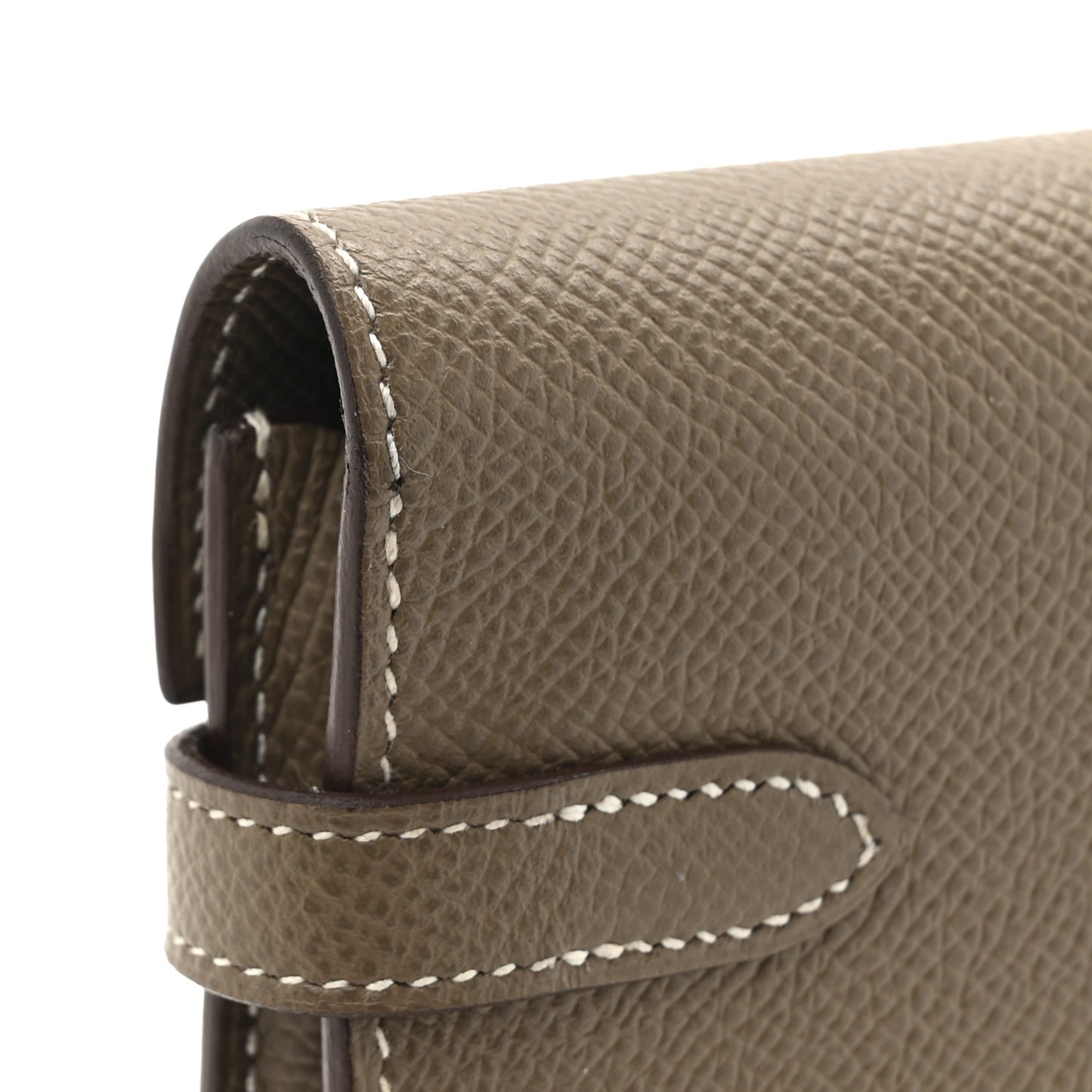 Epsom Kelly Longue Wallet Etoupe